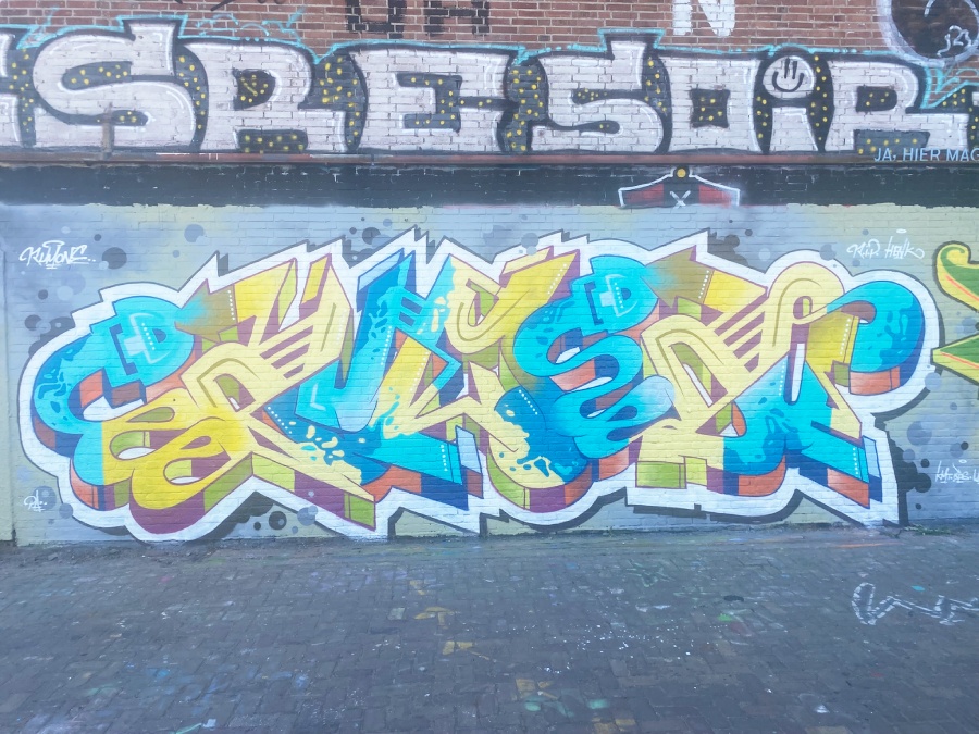 rumbo, ndsm, graffiti, amsterdam
